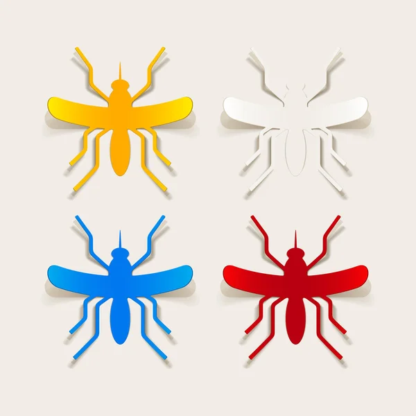 Realistische ontwerpelement: mosquito — Stockvector