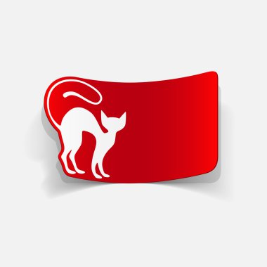 reális design elem: macska