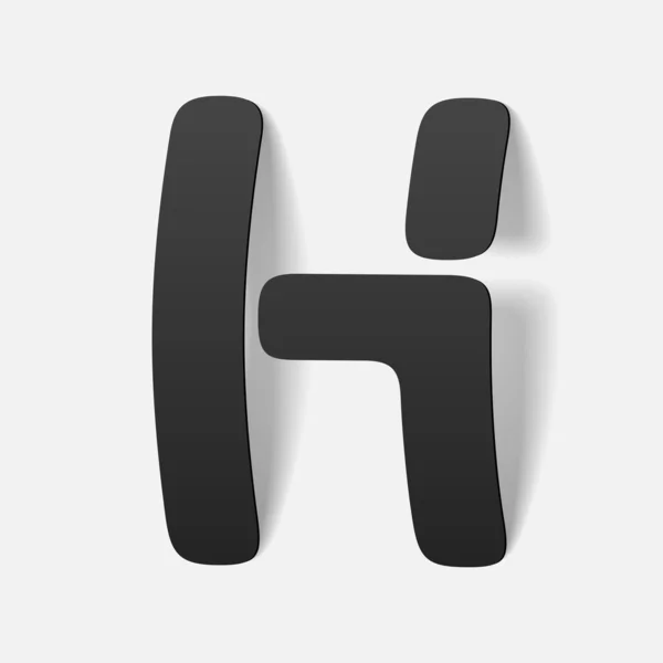 Alfabenin harfi — Stok Vektör