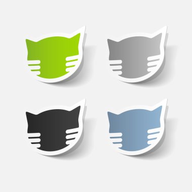 reális design elem: macska