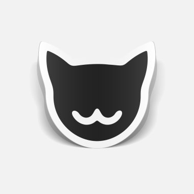 reális design elem: macska