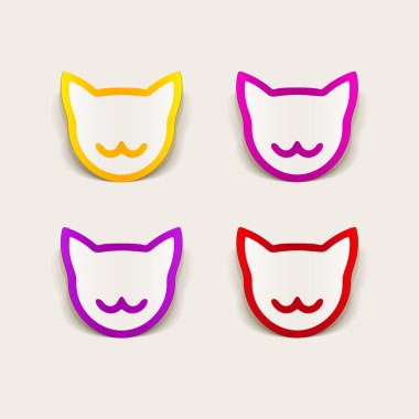 reális design elem: macska