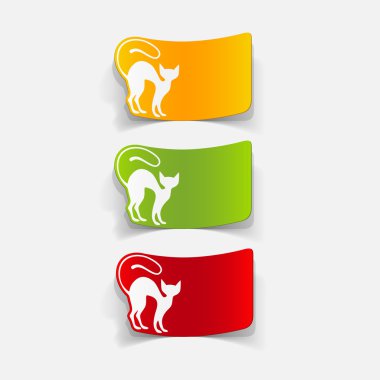 reális design elem: macska