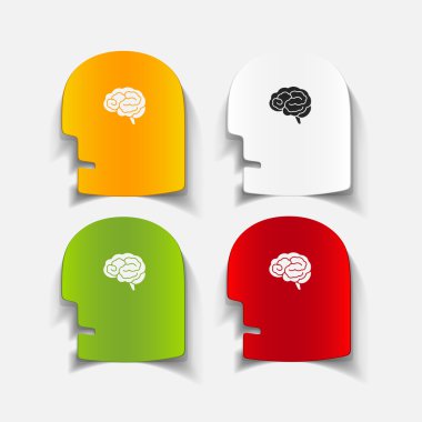 gerçekçi tasarım öğesi: baş beyin yüz