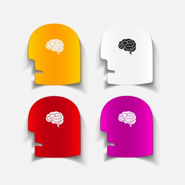 gerçekçi tasarım öğesi: baş beyin yüz