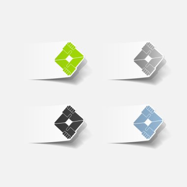 gerçekçi tasarım öğesi: el sıkışma