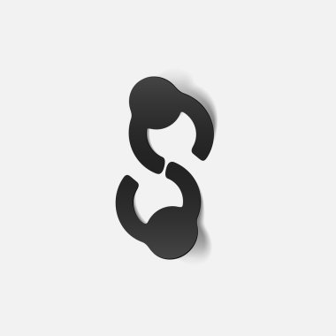 gerçekçi tasarım öğesi: el sıkışma