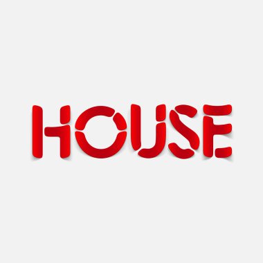 gerçekçi tasarım öğesi: ev