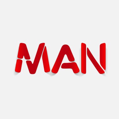 gerçekçi tasarım öğesi: adam