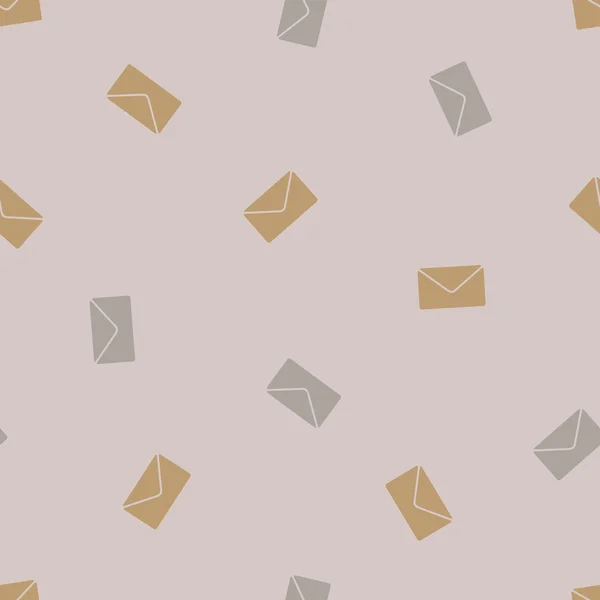 Fundo sem costura: envelope newsletter —  Vetores de Stock