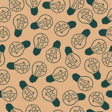 sorunsuz geçmiş: beyin, ampul