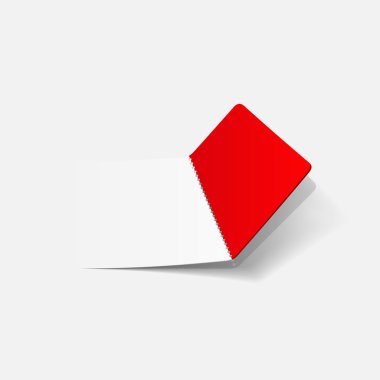 gerçekçi tasarım öğesi: dikdörtgen, dikiş, köşe