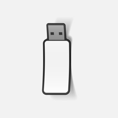 gerçekçi tasarım öğesi: usb