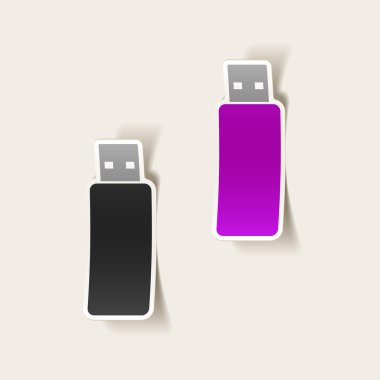 gerçekçi tasarım öğesi: usb