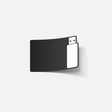 gerçekçi tasarım öğesi: usb