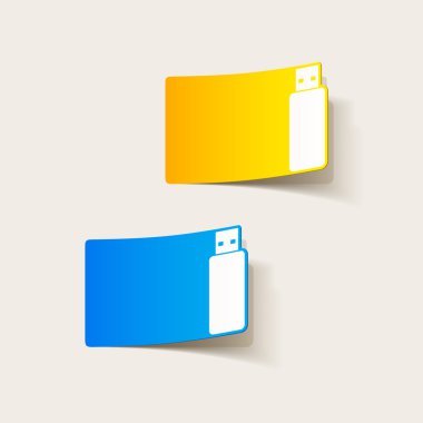 gerçekçi tasarım öğesi: usb