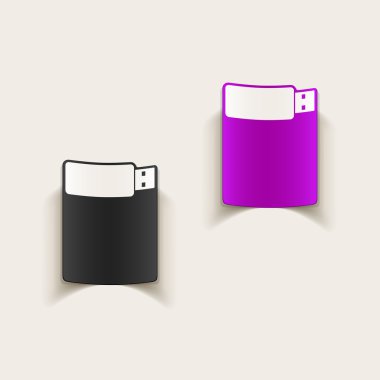 gerçekçi tasarım öğesi: usb