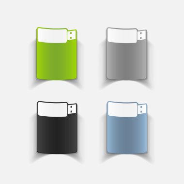 gerçekçi tasarım öğesi: usb