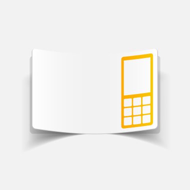 gerçekçi tasarım öğesi: cep telefonu