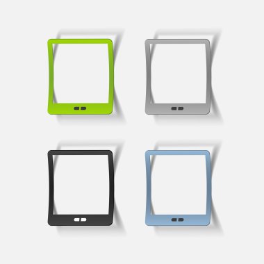 gerçekçi tasarım öğesi: smartphone