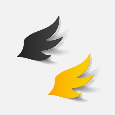 gerçekçi tasarım öğesi: kanat