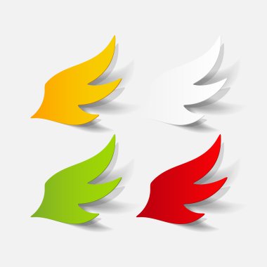 gerçekçi tasarım öğesi: kanat