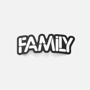 gerçekçi tasarım öğesi: Aile