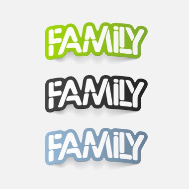 gerçekçi tasarım öğesi: Aile