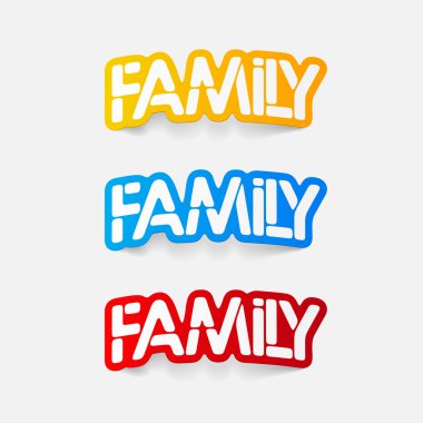 gerçekçi tasarım öğesi: Aile