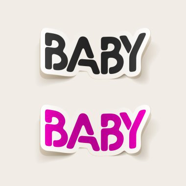 gerçekçi tasarım öğesi: bebek