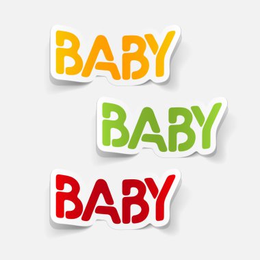 gerçekçi tasarım öğesi: bebek