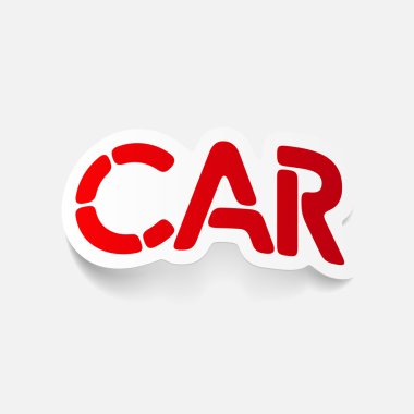 gerçekçi tasarım öğesi: araba