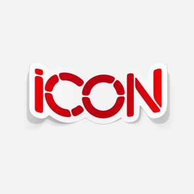 gerçekçi tasarım öğesi: simgesi