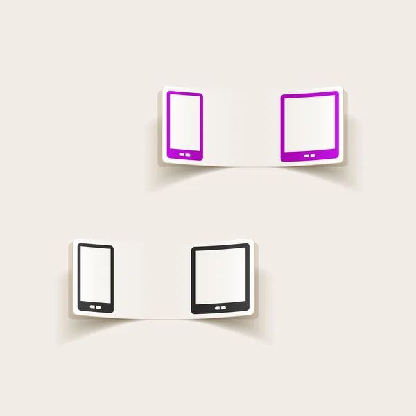 现实设计元素： 智能手机 — 图库矢量图片