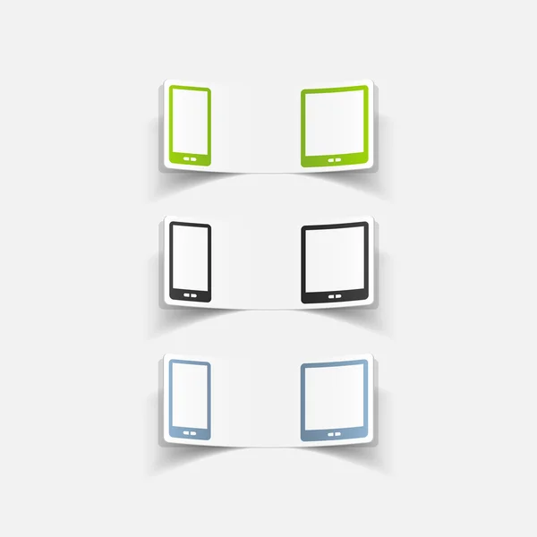 现实设计元素： 智能手机 — 图库矢量图片
