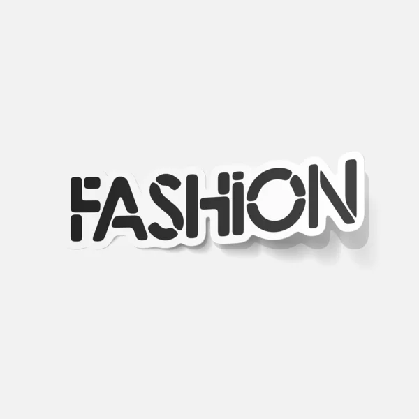 Realistic design element: fashion — Stock Vector