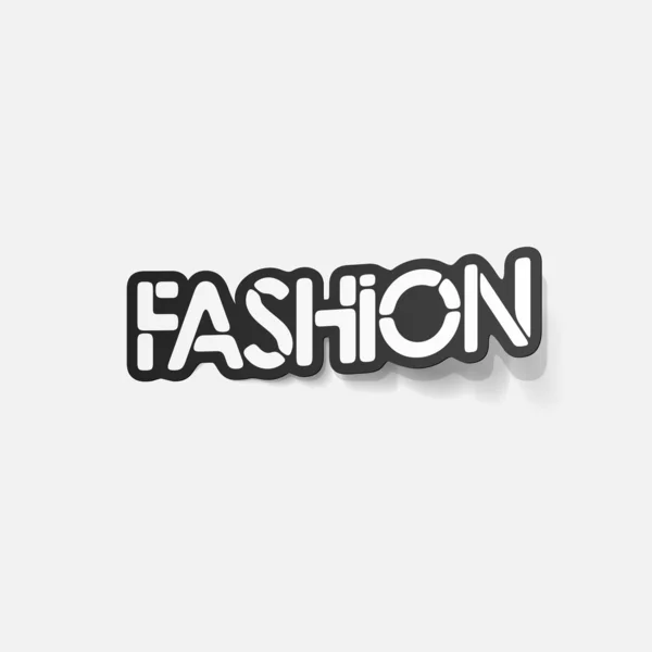 Realistic design element: fashion — Stock Vector