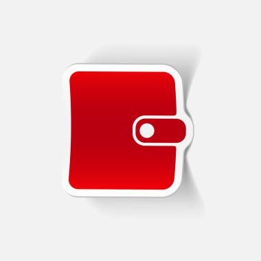 gerçekçi tasarım öğesi: çanta, para