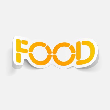 gerçekçi tasarım öğesi: gıda