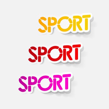 gerçekçi tasarım öğesi: spor