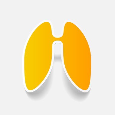 gerçekçi tasarım öğesi: akciğer, tıbbi