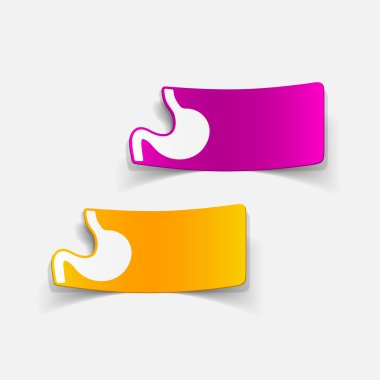 gerçekçi tasarım öğesi: mide, tıbbi