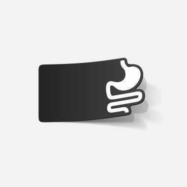 gerçekçi tasarım öğesi: mide, tıbbi