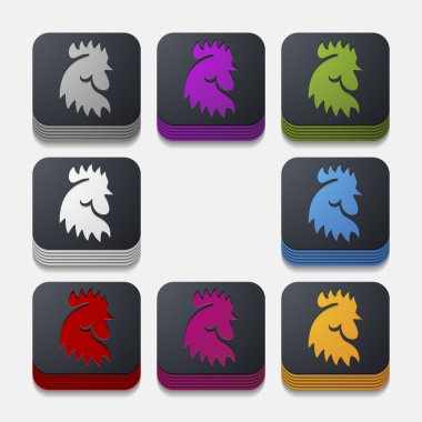 App kavramı: horoz, kuş, tarım