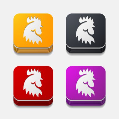 App kavramı: horoz, kuş, tarım