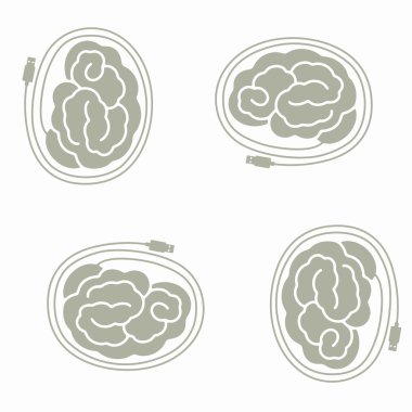 sorunsuz geçmiş: beyin, usb, fiş