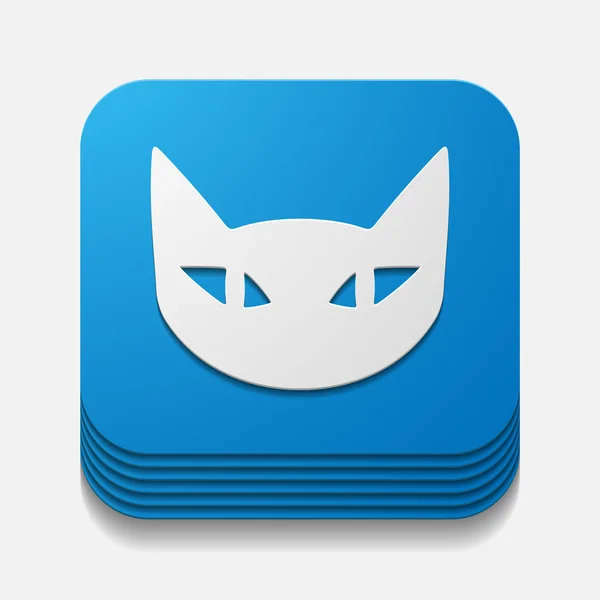 Concept d'application : chat — Image vectorielle