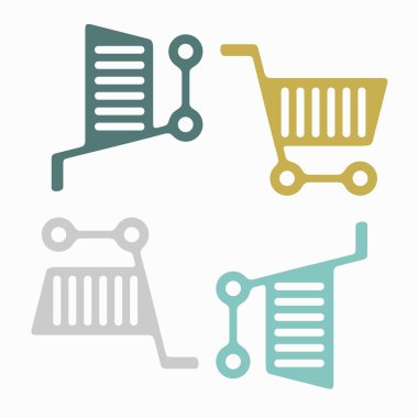 sorunsuz geçmiş: alışveriş, trolley