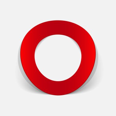 gerçekçi tasarım öğesi: daire, halka