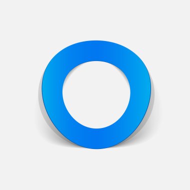 gerçekçi tasarım öğesi: daire, halka